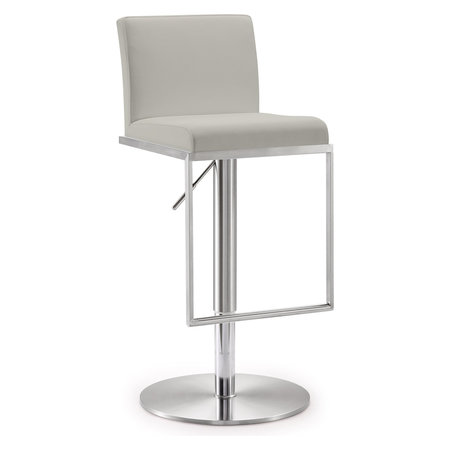 TOV FURNITURE Tov Furniture Amalfi Steel Adjustable Barstool TOV-K3654